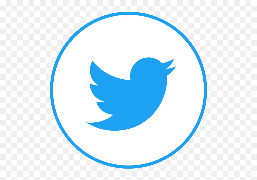 Circle Blue Twitter Graphic - Transparent Purple Twitter Png Emoji,Circle Twitter Png