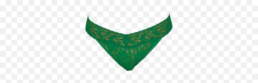 Green Panties Transparent Png - Knickers Png Emoji,Panties Png
