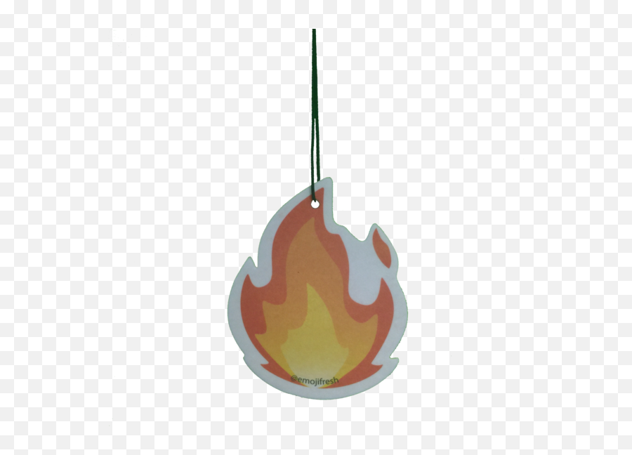 Download Hd Fire Emoji Air Freshener - Flame,Fire Emoji Png