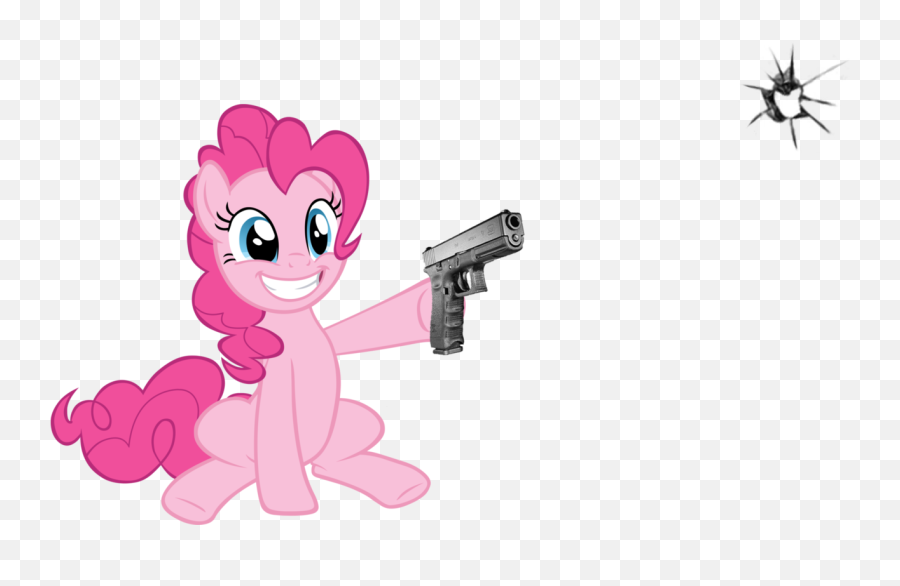 Hole Clipart Bullet Shot Picture 1345907 Hole Clipart - Pinkie Pie Gun Emoji,Bullet Hole Png