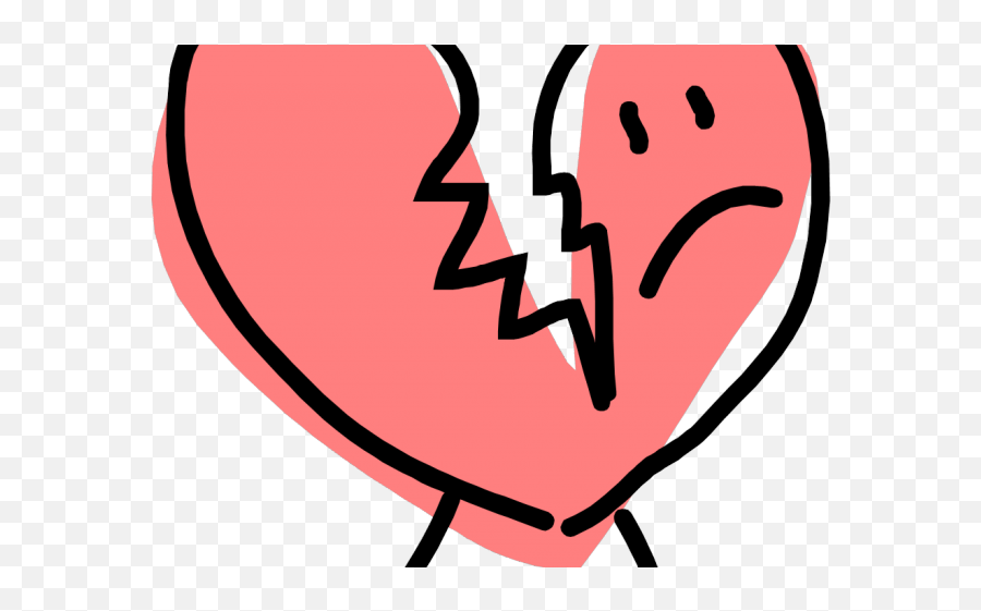 Download Broken Heart Clipart Brek - Heart Break Clipart Emoji,Broken Heart Clipart