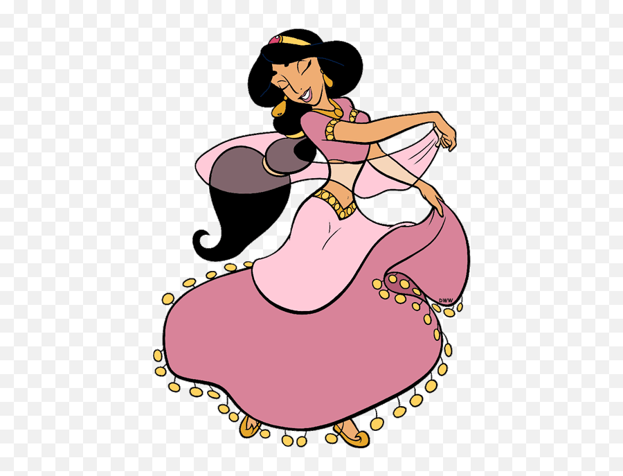 Princess Jasmine In Her New Dress Princess Jasmine Picture Emoji,Princess Dress Clipart