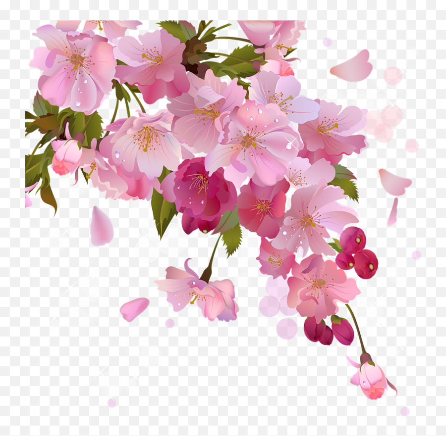 Vines Clipart Cherry Blossom Picture 2172840 Vines Clipart - Flower Emoji,Cherry Blossom Clipart