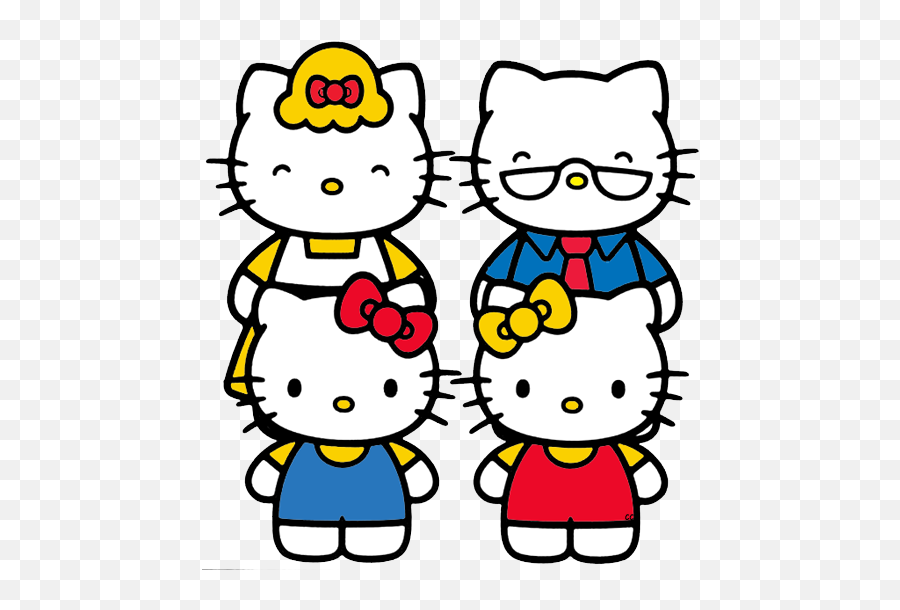 Hello Kitty Clipart Png - Transparent Hello Kitty Png Emoji,Hello Clipart