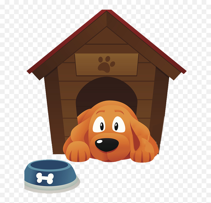 Dog Houses Pet Sitting Kennel Clip Art - Dog In A Dog House Clipart Emoji,Pets Clipart