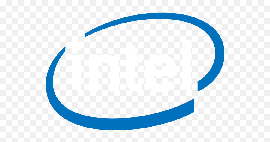 Intel Logo Amd Logo - Intel Logo Without Name Emoji,Intel Logo
