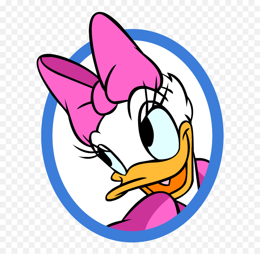 Colorful Daisy Duck Clipart Free Image - Daisy Walt Disney Emoji,Duck Clipart