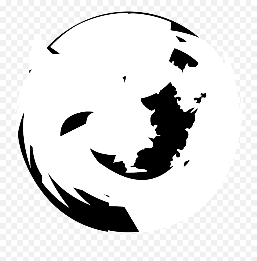 Mozilla Firefox Logo Black And White - Logo Transparent Mozilla Firefox Emoji,Firefox Logo