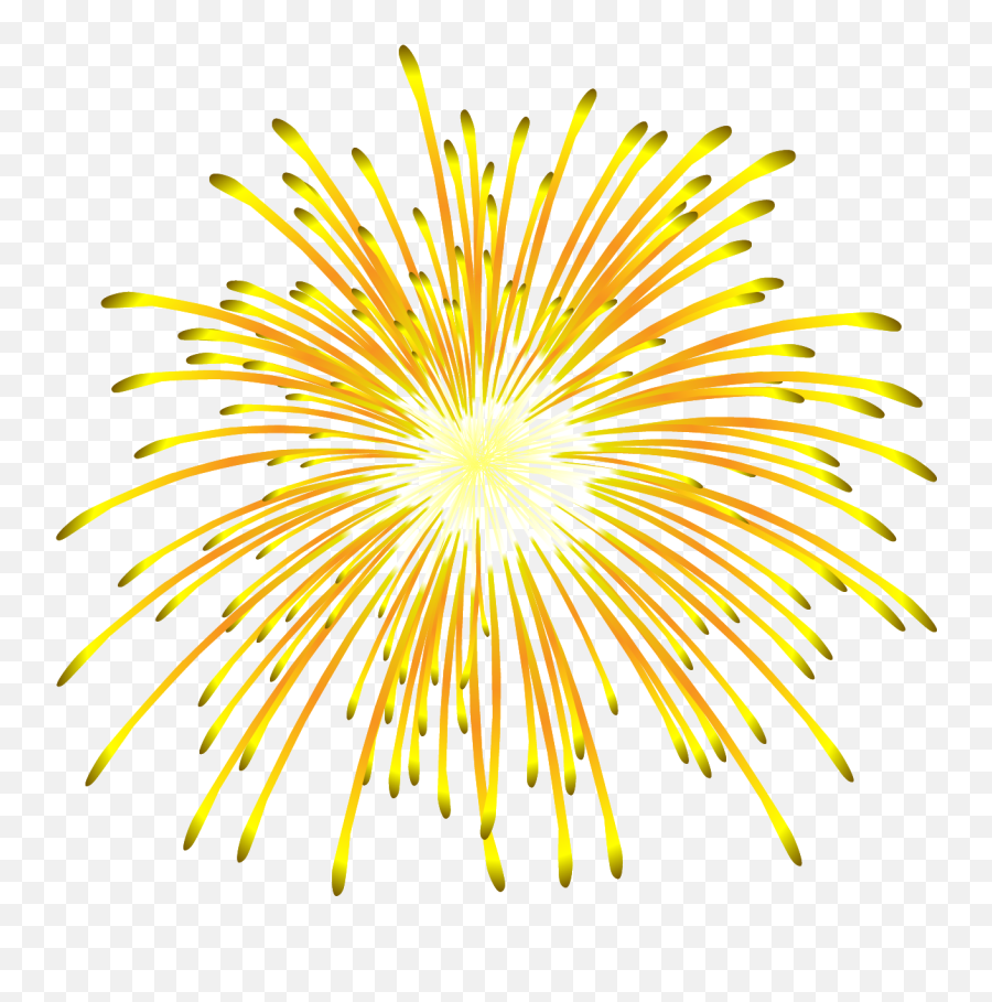 Crackers In Png - Gold Fireworks Png 5420282 Vippng Dot Emoji,Fireworks Transparent Background