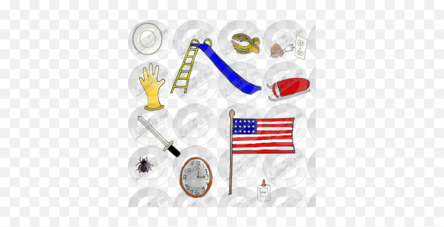 I Spy Picture For Classroom Therapy - American Emoji,Spy Clipart