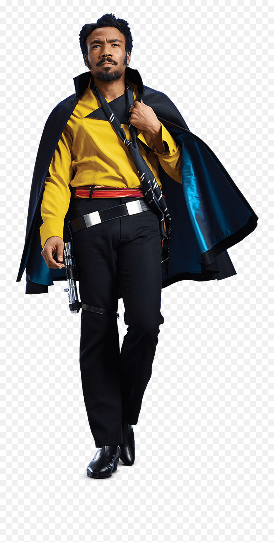 Characters Of Solo A Star Wars Story U2013 Transparent - Solo Lando Calrissian Costume Emoji,Transparent Backgrounds