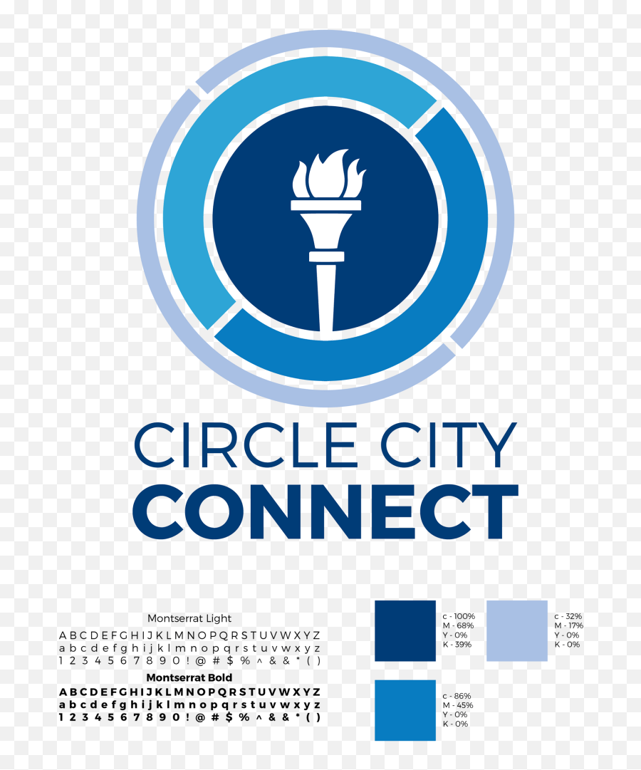 Circle City Connect Logo Design On Behance - Circle Connect Logo Emoji,Behance Logo