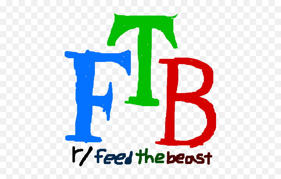 Feed The Beast Logo Minecraft - Language Emoji,Beast Logo