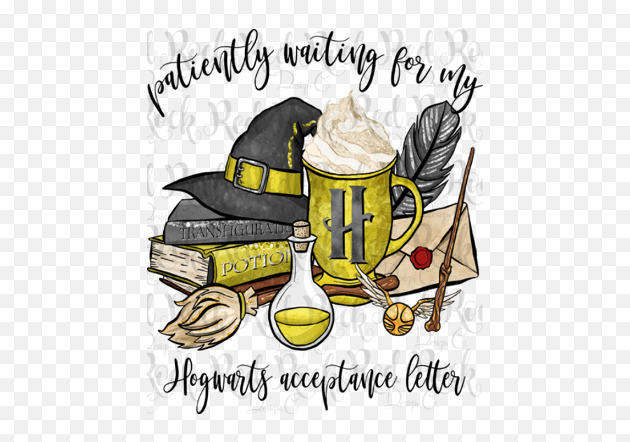 12 Kitchen Elves - Waiting On My Letter From Hogwarts Design Emoji,Harry Potter Wand Clipart