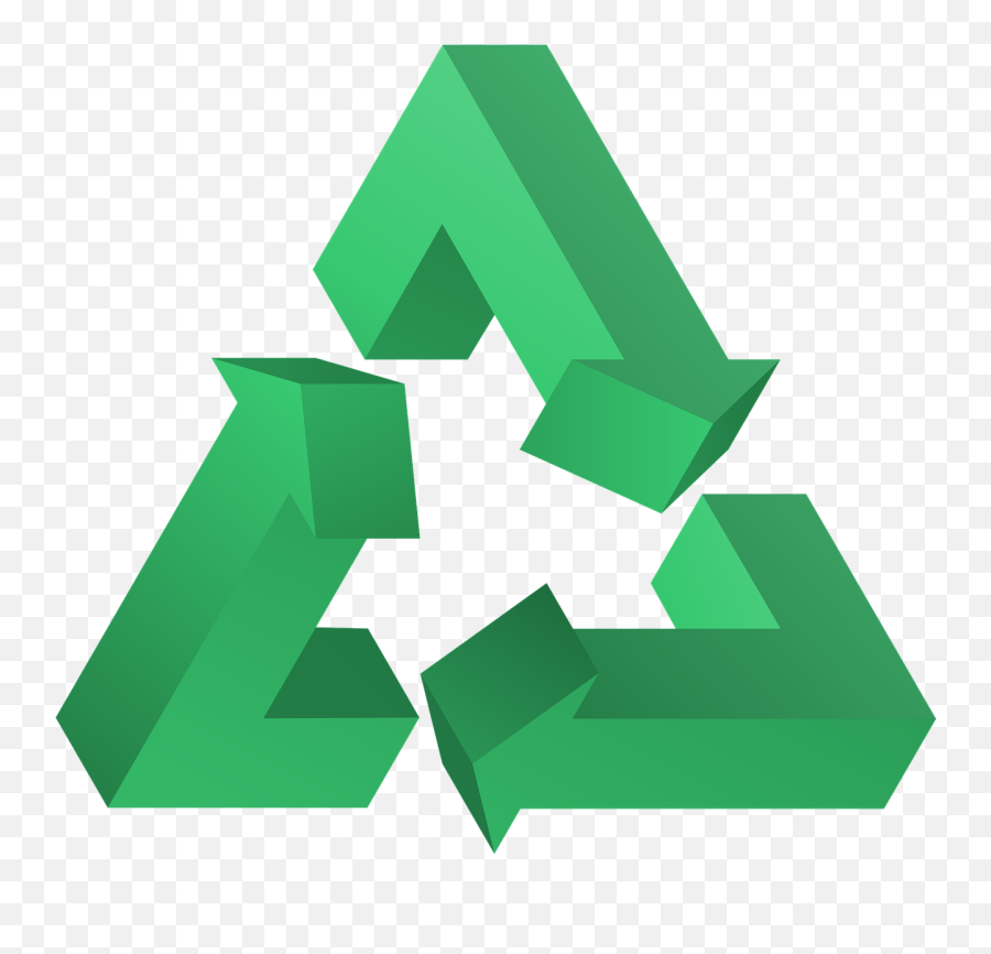 3d Recycle Png Free Download Png Mart - Three Logo Png Emoji,Recycle Png