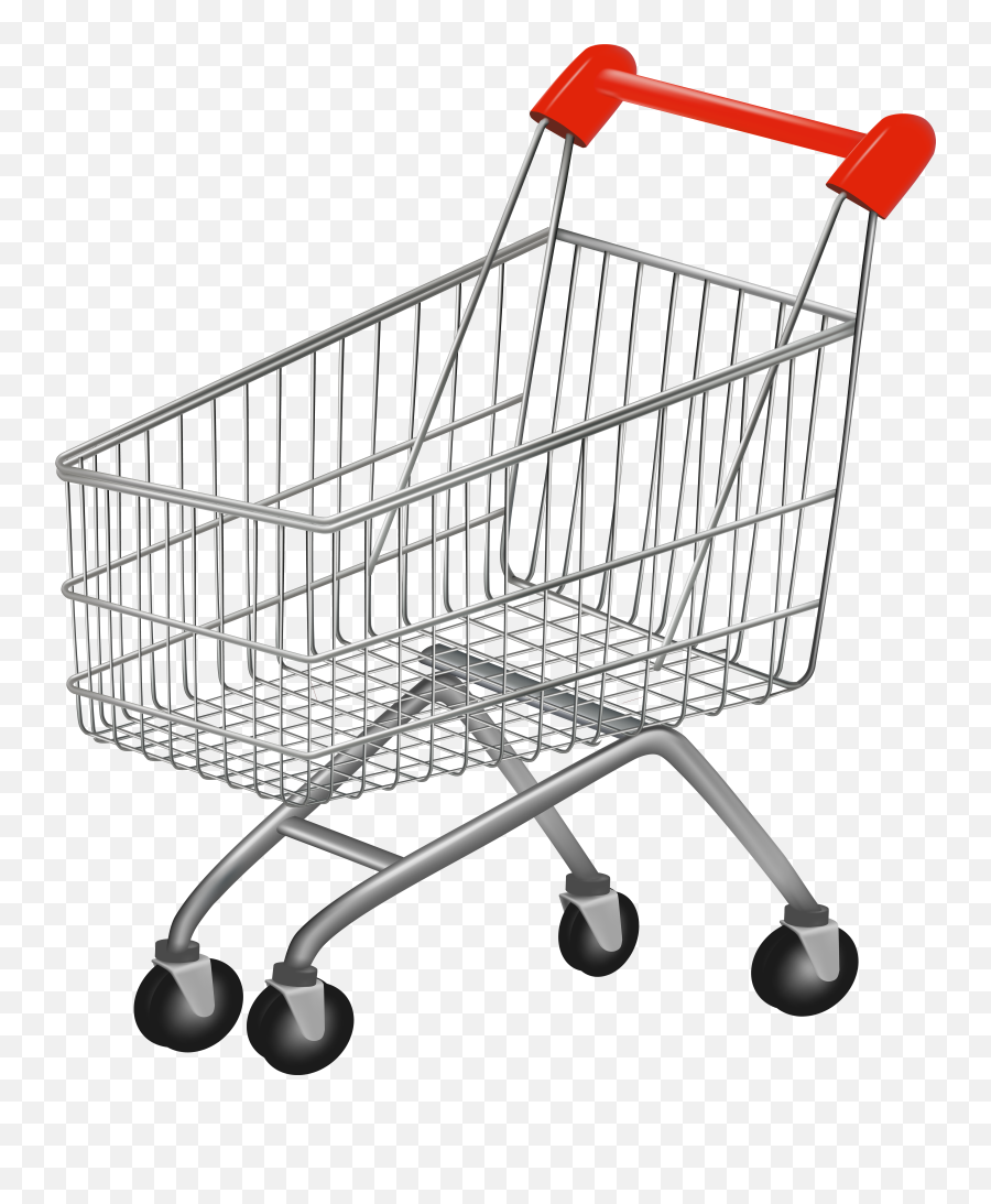 Shopping Cart Clipart Png - Shopping Cart Illustration Emoji,Shopping Carts Clipart