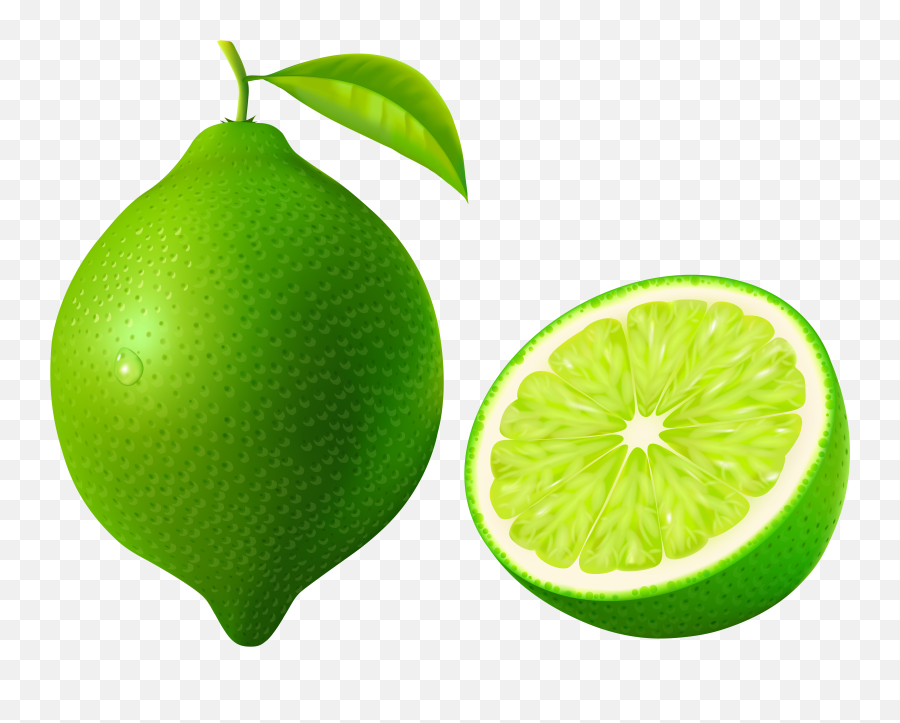 Library Of Green Fruit Graphic Royalty - Lime Clipart Png Emoji,Fruit Clipart