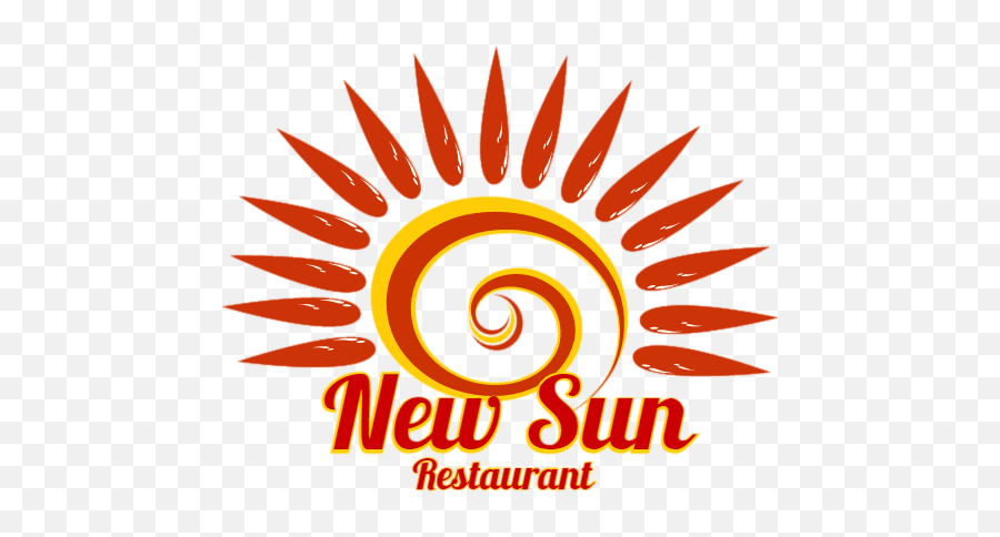 New Sun Restaurant - Sun Icon Emoji,Restaurant Logo With A Sun