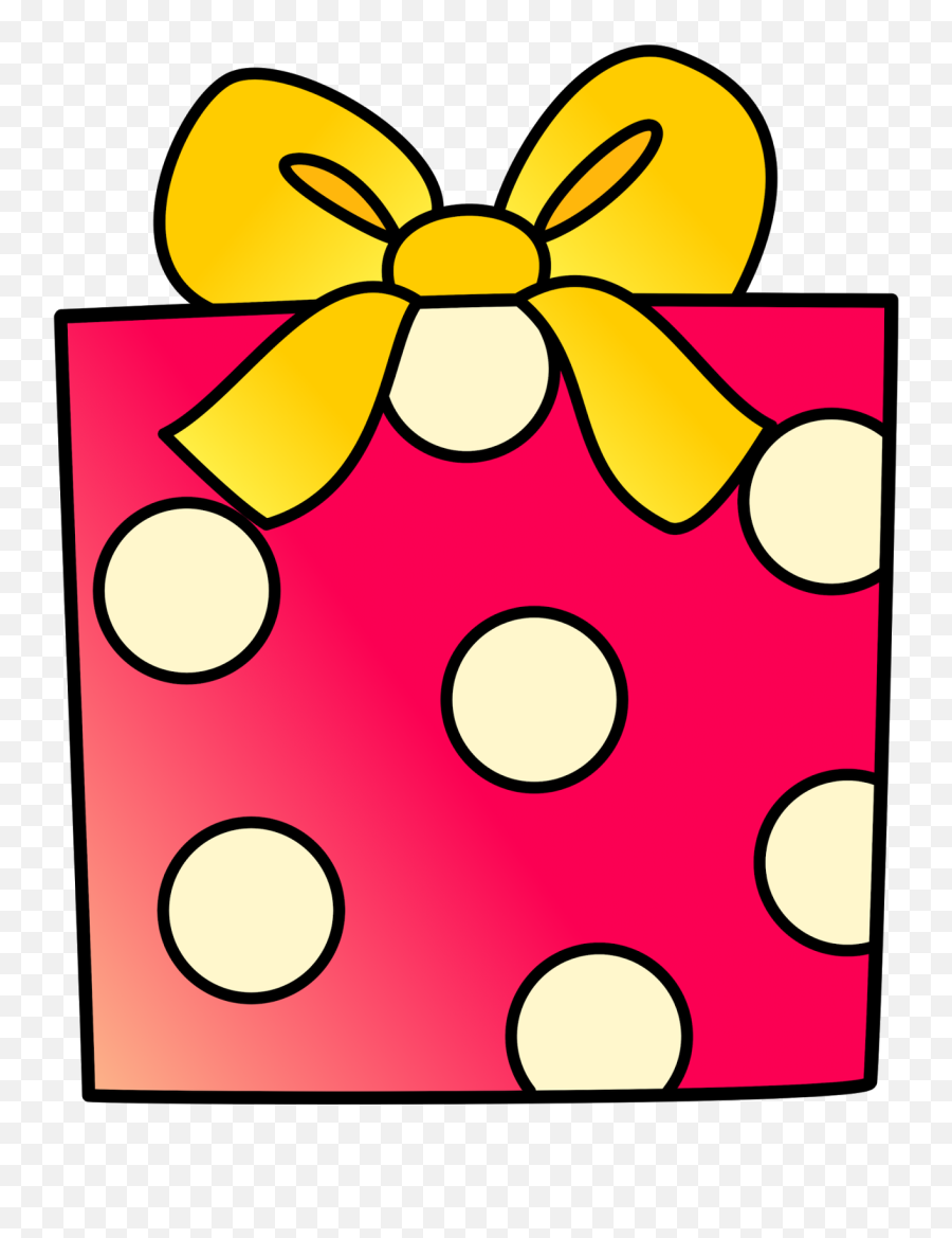 Birthday Clipart 2 - 2d Gift Clipart Emoji,Birthday Clipart