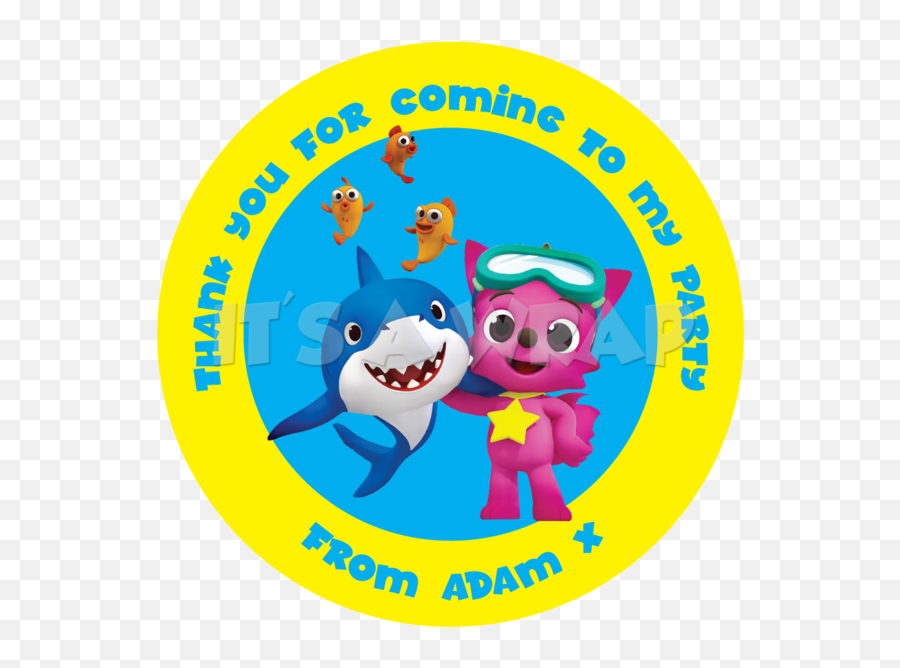 Baby Shark Sweet Cone Stickers - Sticker Besday Baby Shark Emoji,Baby Shark Clipart
