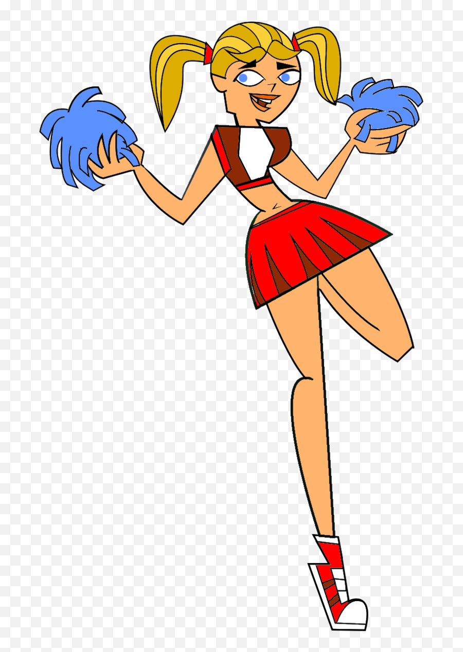 Cartoon Cheerleader As Picture For - Cartoon Cheerleader Emoji,Cheerleader Clipart
