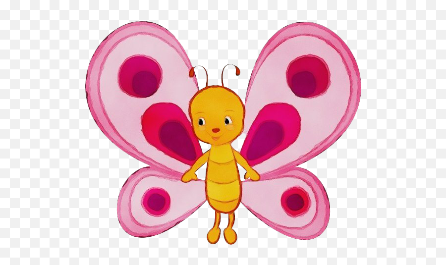 Animated Butterfly Transparent Background Png Png Arts - Cartoon Animated Cute Butterfly Emoji,Butterfly Transparent