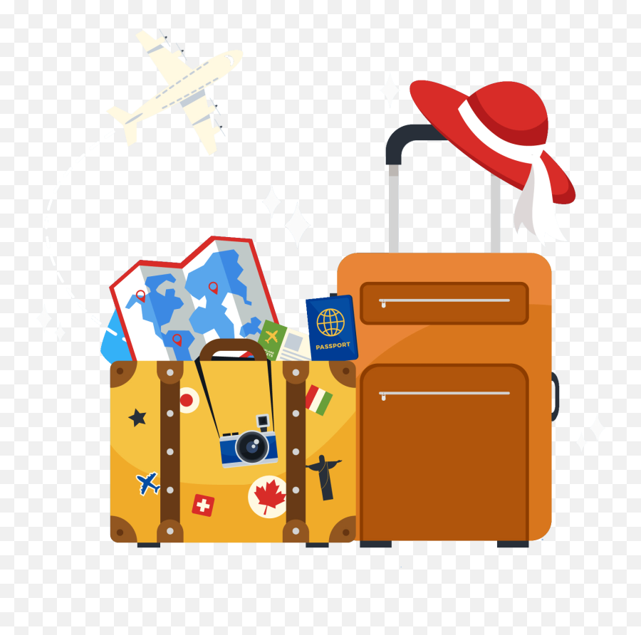 Travel Png Clipart - Transparent Background Travel Clipart Emoji,Travel Clipart