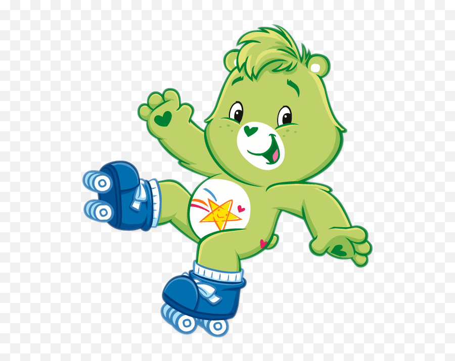 Download Care Bears - Green Care Bear Names Png Image With Care Bears Oopsy Emoji,Care Bears Logo