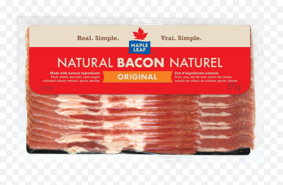 Maple Leaf Foods Revamps Brand With New Logo Packaging - Maple Leaf Reduced Salt Bacon Emoji,Maple Leaf Logo