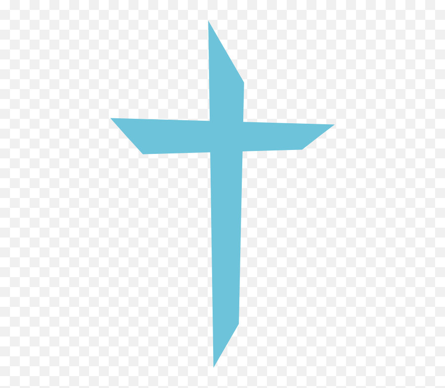 Background Jesus Cross Transparent Emoji,Blue Cross Png