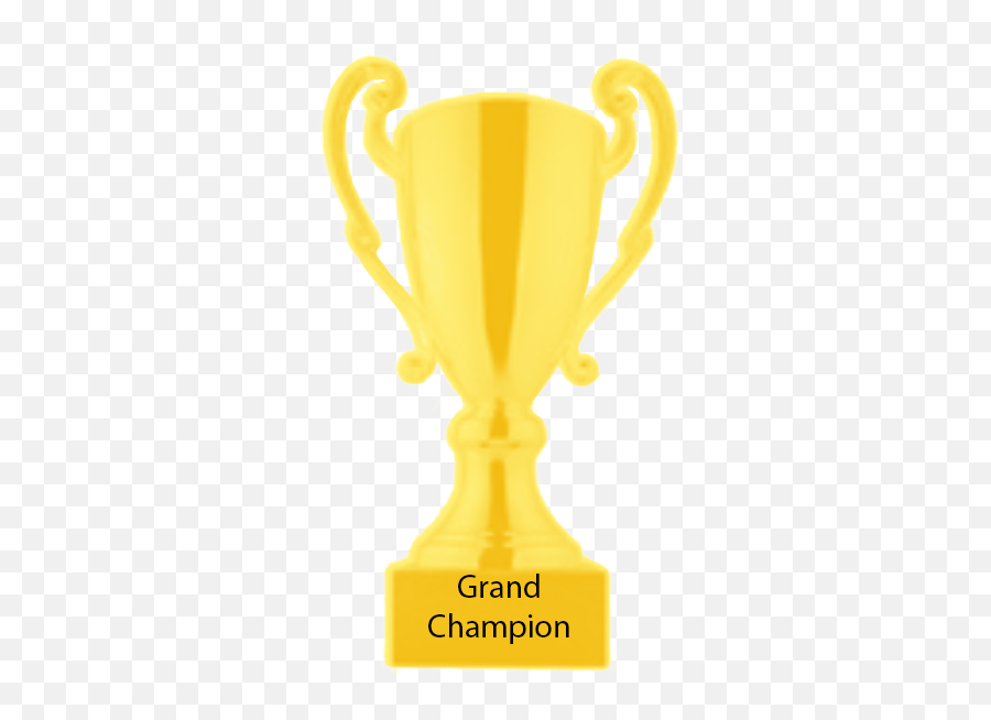 Gold Trophy - Grand Champion Champion Trophy Transparent Emoji,Gold Trophy Png
