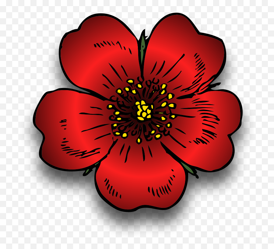 Free Clipart Wild Rose Remix Merlin2525 Emoji,Simple Rose Clipart