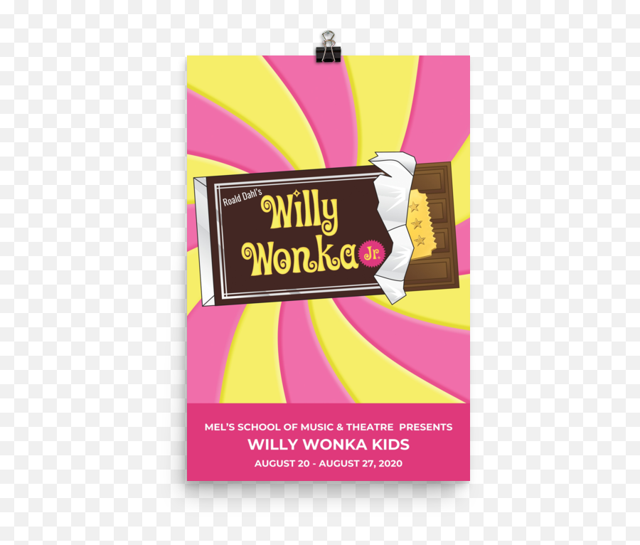 Merchandise Emoji,Willie Wonka Logo