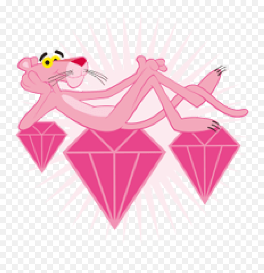 Pink Panther Transparent Cartoon - Jingfm Pink Panther Clipart Emoji,Panther Clipart