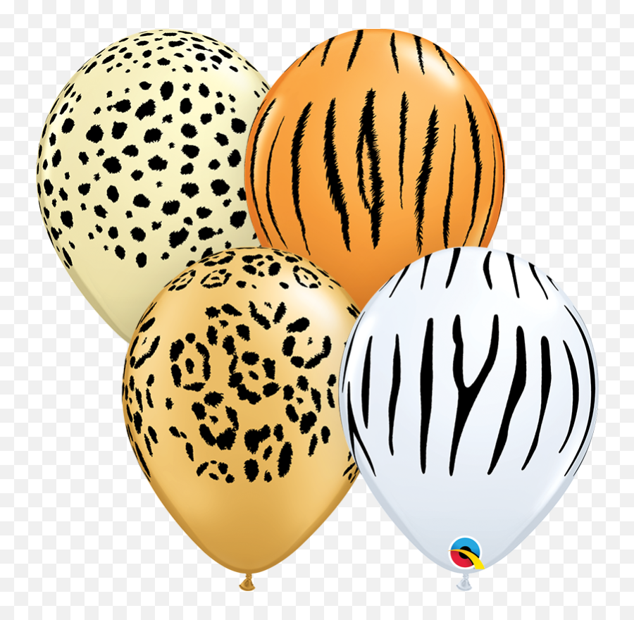 Animal Print Balloons Emoji,Zebra Print Clipart