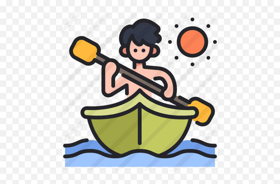Kayaking - Free People Icons Emoji,Kayaking Clipart
