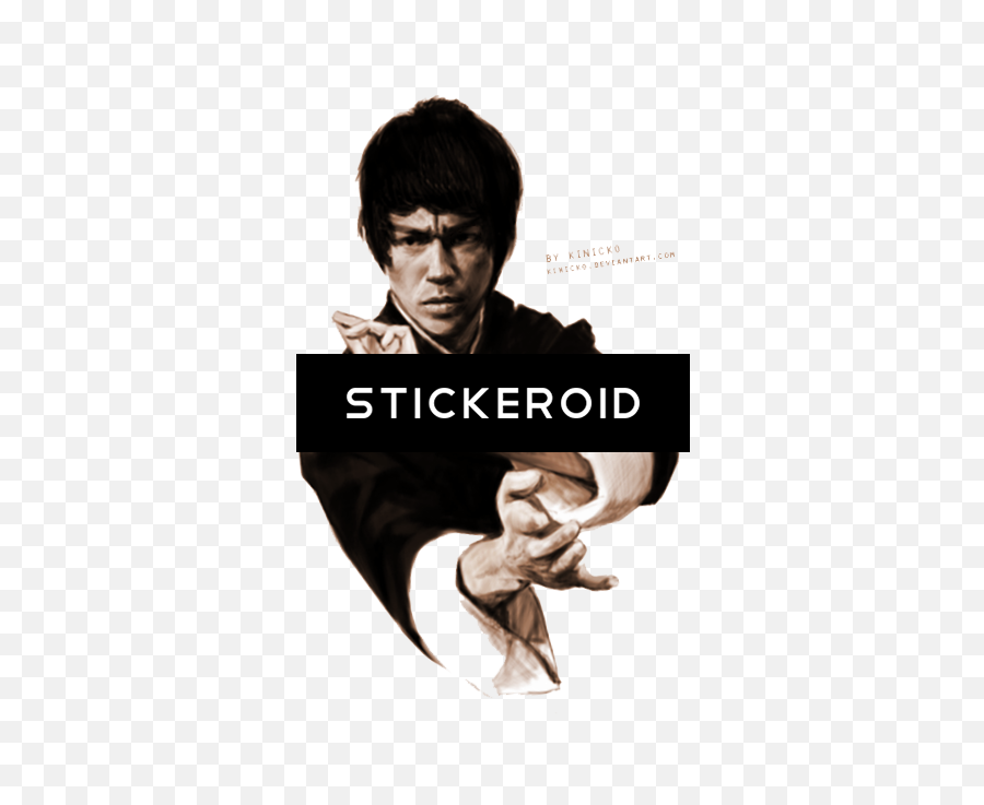Download Bruce Lee - Poster Png Image With No Background Emoji,Bruce Lee Png