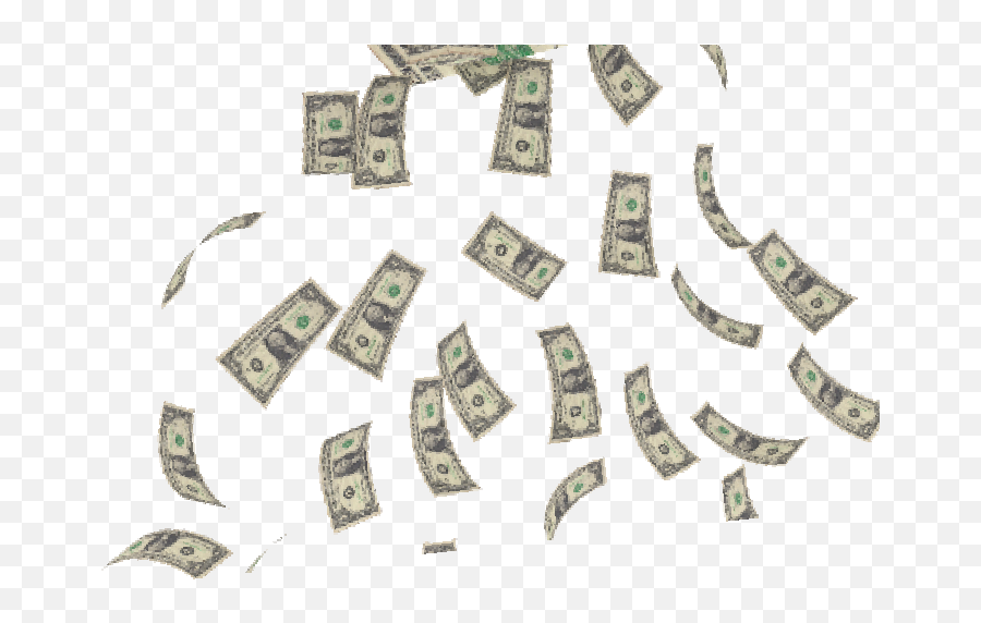 Falling Money Notes Transparent Images - Money Rain Gif Transparent Emoji,Money Falling Png