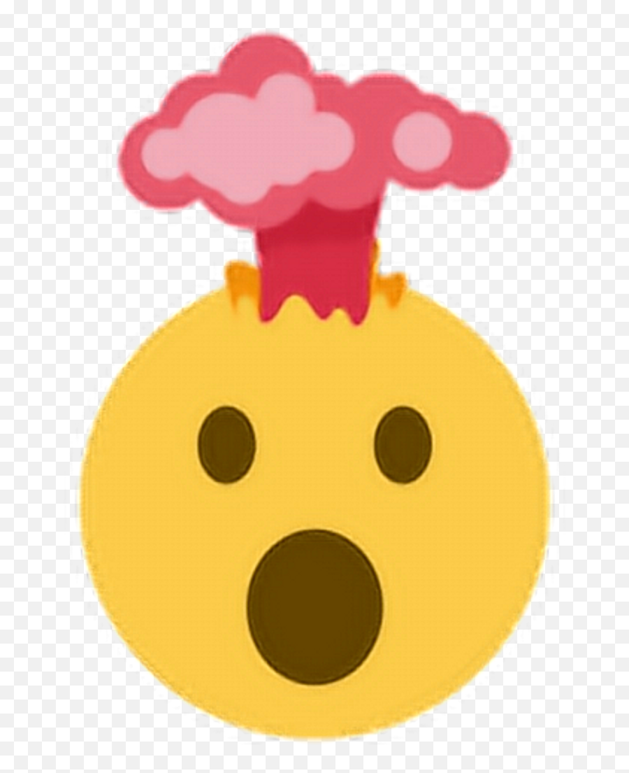 Download Explode Brain Volcano Shocked Emoji,Shocked Emoji Png