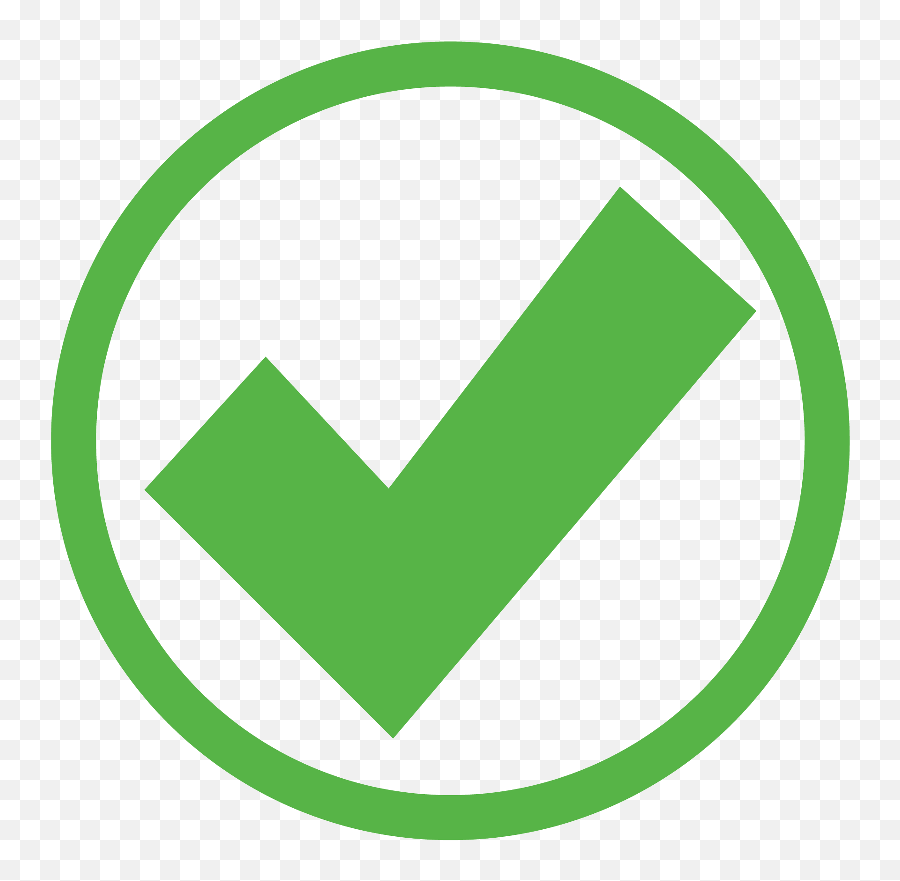 Check - Transparent Background Green Check Mark Icon Emoji,Green Check Mark Png