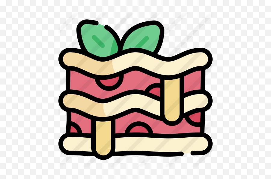 Lasagna - Lasaña Kawaii Emoji,Lasagna Png