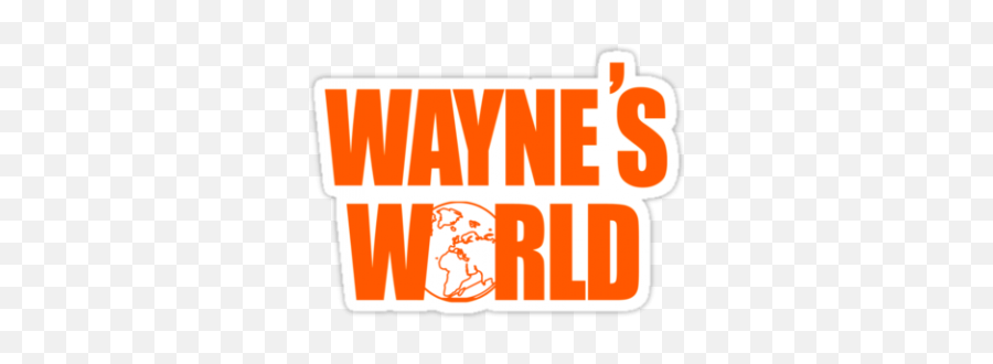 Waynes World Series - Language Emoji,Waynes World Logo