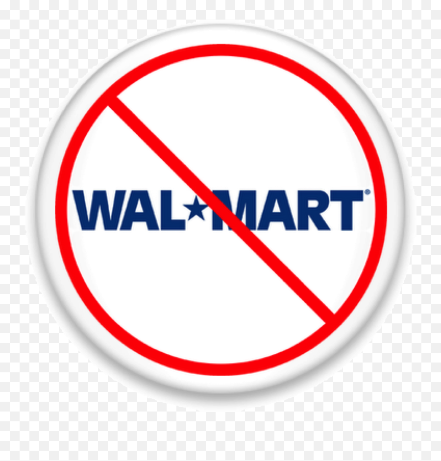 No Walmart Button - Walmart Emoji,Walmart Png