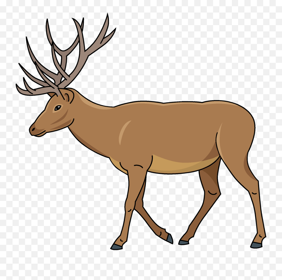Deer Clipart - Deer Clipart Emoji,Deer Clipart