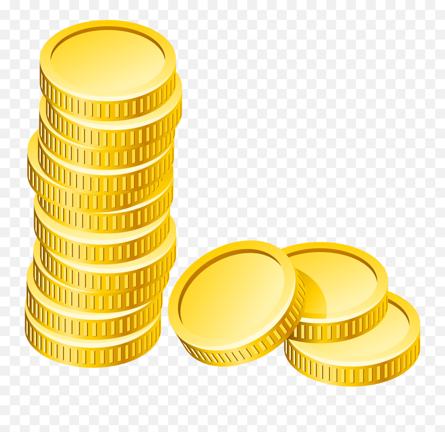 Gold Coins Cash Money Clipart Png Image - Coin Money Clipart Emoji,Money Clipart