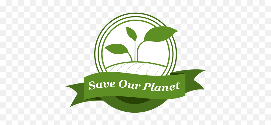 Save Our Planet Label - Transparent Png U0026 Svg Vector File Save The Planet Logo Png Emoji,Planet Png
