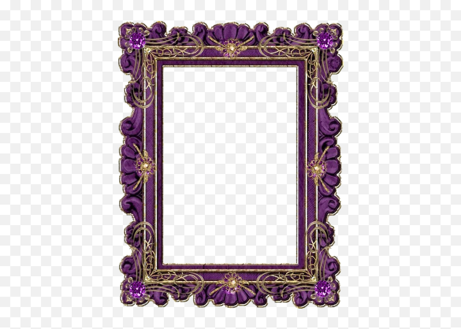 Beautiful Purple Purple Picture Frames Frame Clipart - Frames Purple Emoji,Chandeliers Clipart