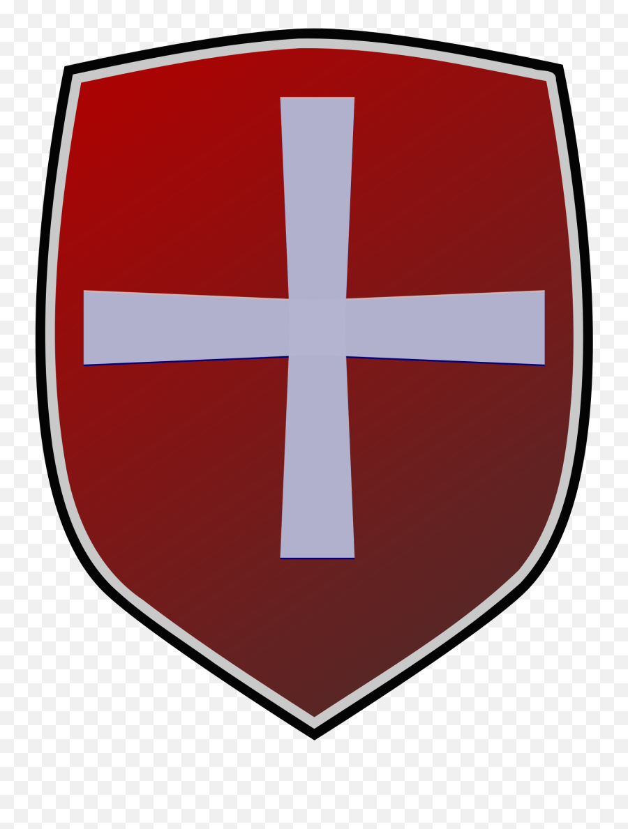 White Cross With Red Shield Logo - Logodix Logo Shield Vector Red Png Emoji,Maltese Cross Clipart