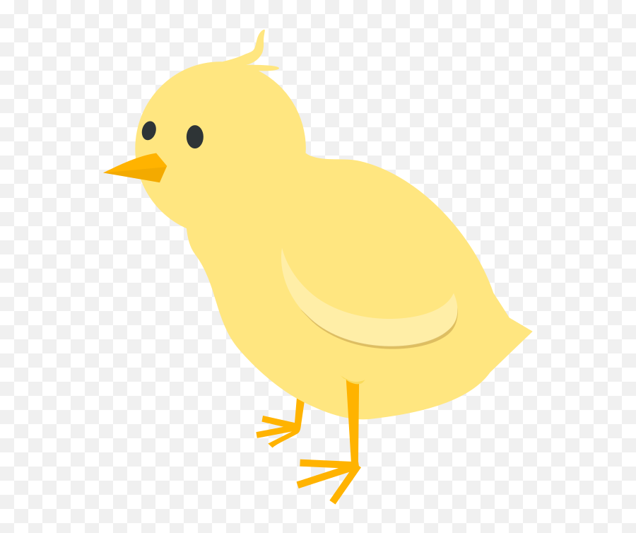Openclipart - Animal Figure Emoji,Easter Chick Clipart