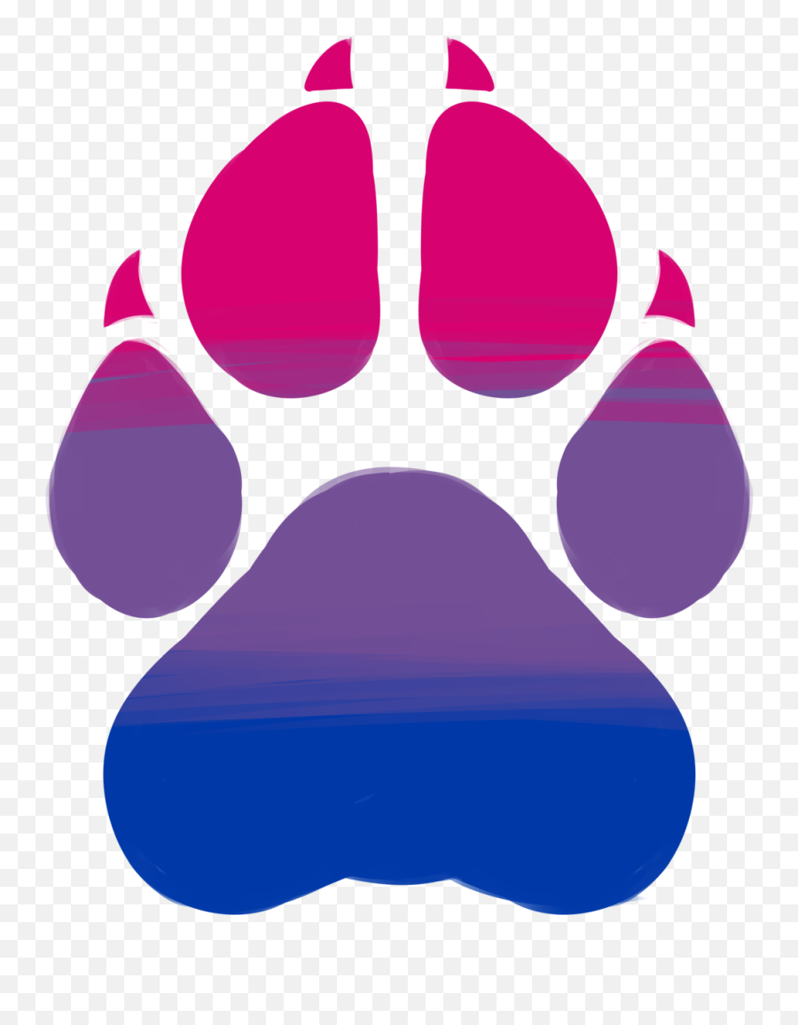 Lesbian - Wildcat Paw Print Png Clipart Full Size Clipart Dot Emoji,Paw Print Png